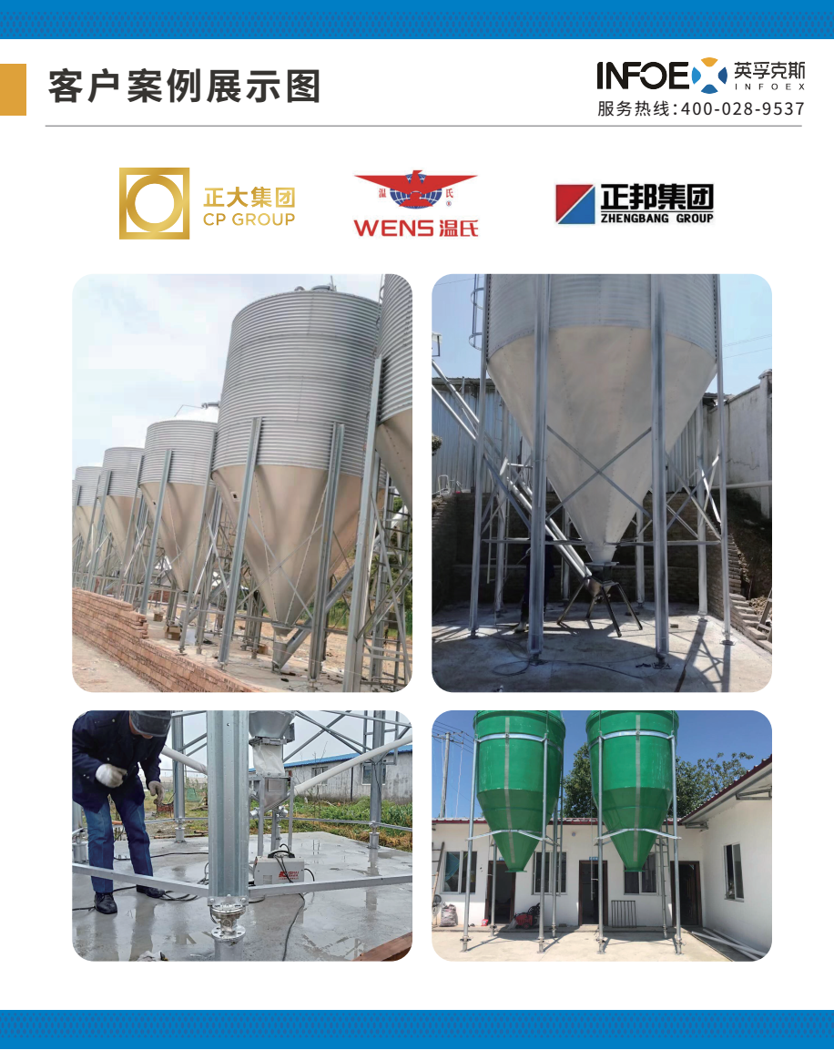 智能称重系统(用于6个脚料塔)