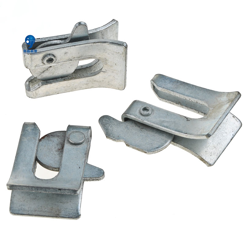 斜口直口母猪产床门扣 门扣 保育床开关